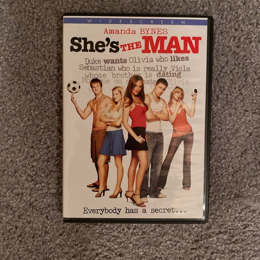 she’s the man widescreen dvd
